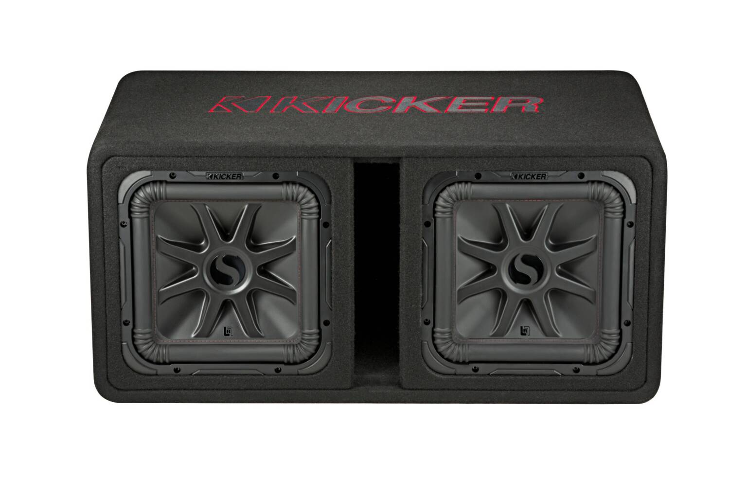 45DL7R122 Dual 12″ Ported Enclosure 1200 Watts RMS Kicker Australia