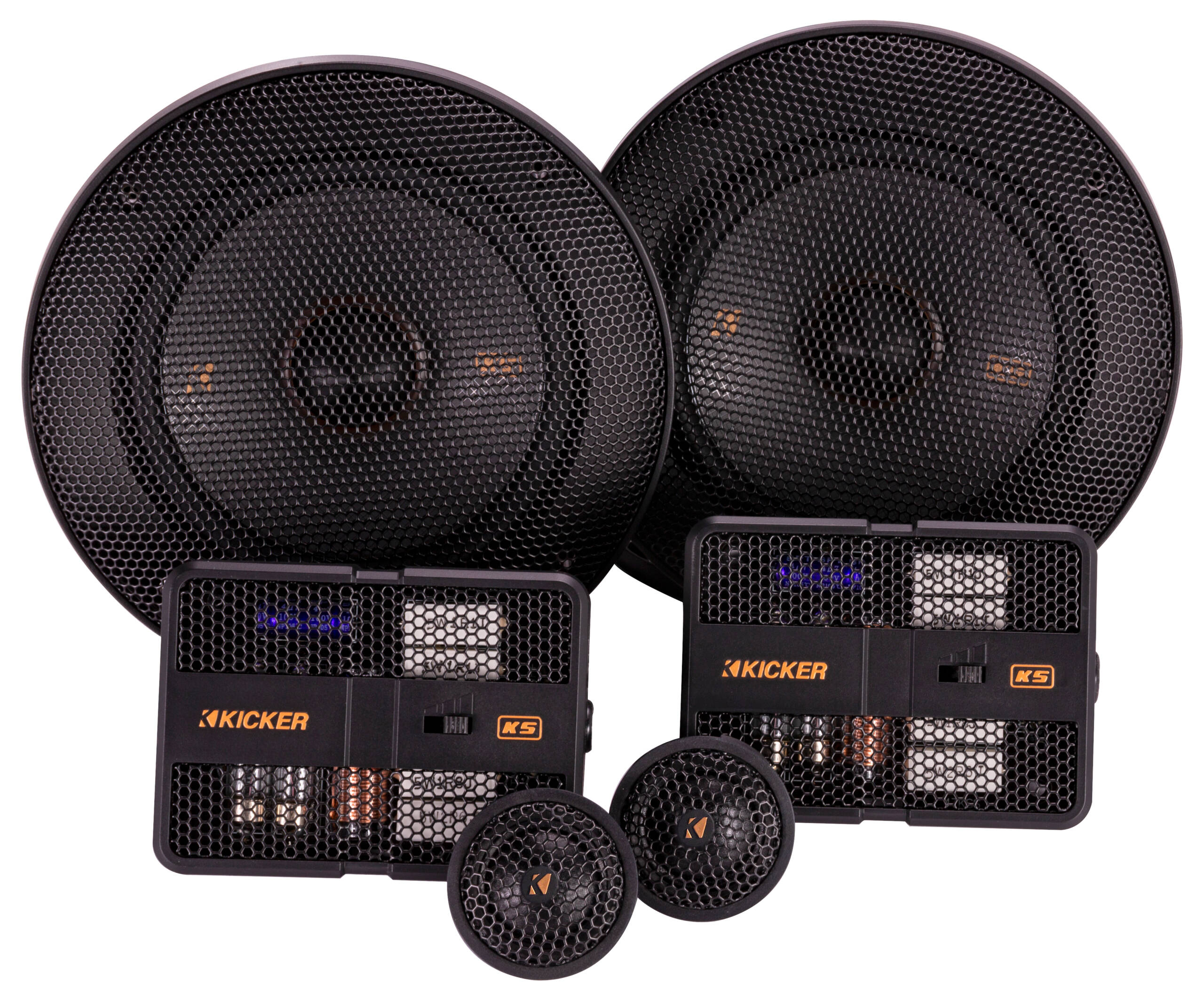 thumbnail image 2 of KICKER 46CSS684 550W 6x8 CSS 2-Way Component Car Stereo Speaker System – 75W RMS, 6x8 Inch 2 of 5